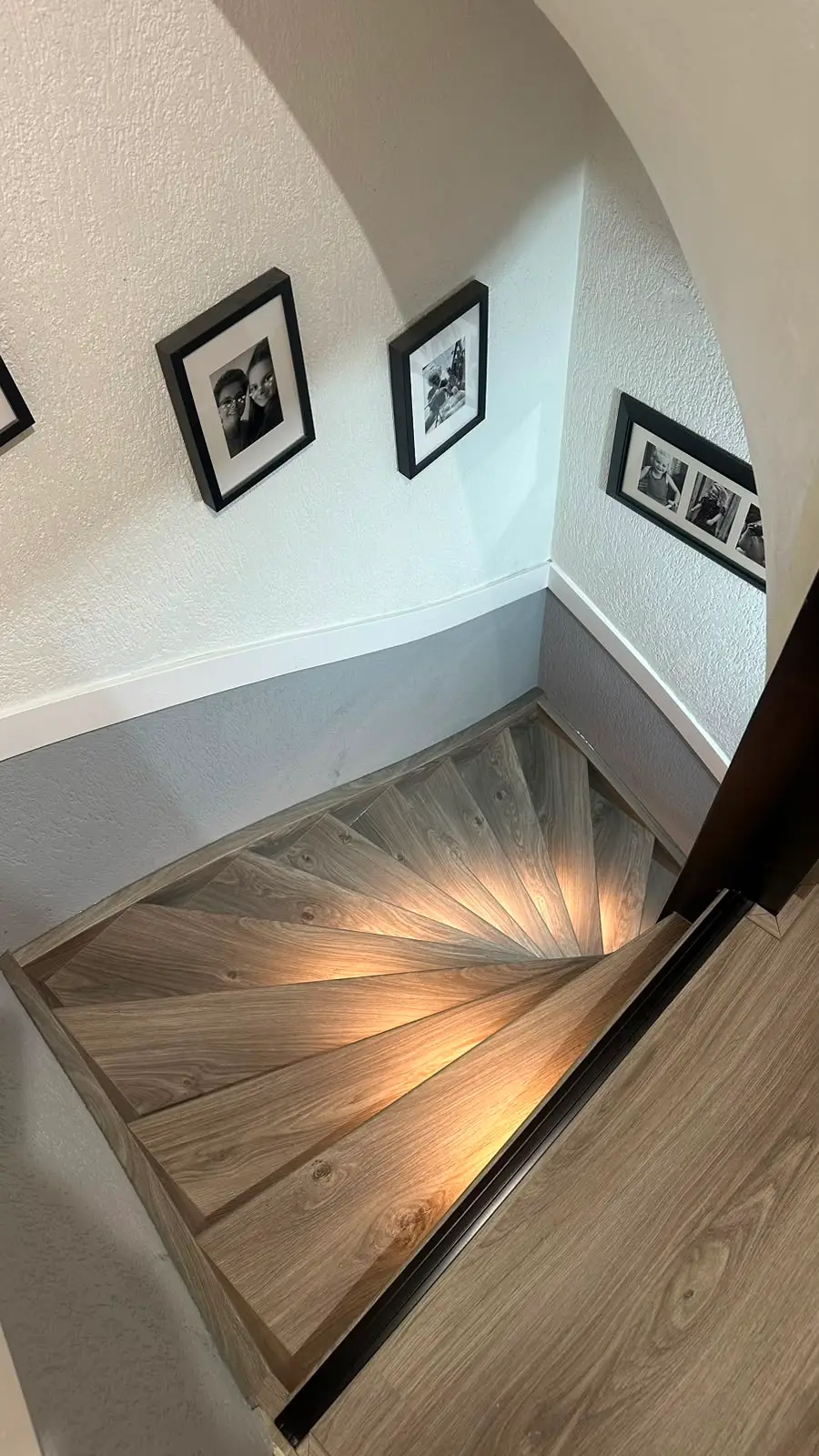 Gerenoveerde trap door Artdrecht (1)